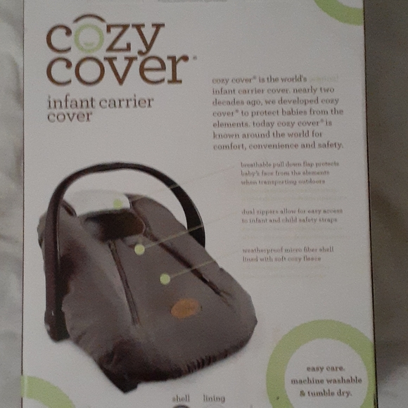 Cozy Cover: Infant Carrier Cover - Picture 2 of 2